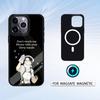 1 шт. Не трогай мой телефон Чехол для телефона Для iPhone 17,16,15,14,13,12,Pro,Max Для Magsafe Магнитная Беспроводная Зарядка