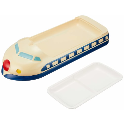 Melamine Lunch Plate, Shinkansen, Blue