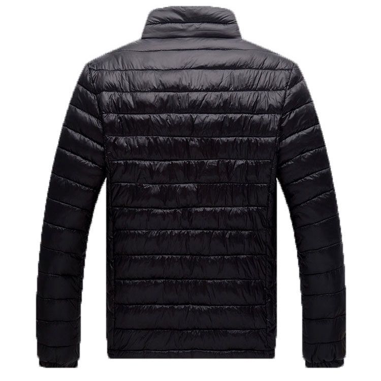 Толстая теплая зимняя мужская хлопковая куртка, повседневная приталенная парка, пальто