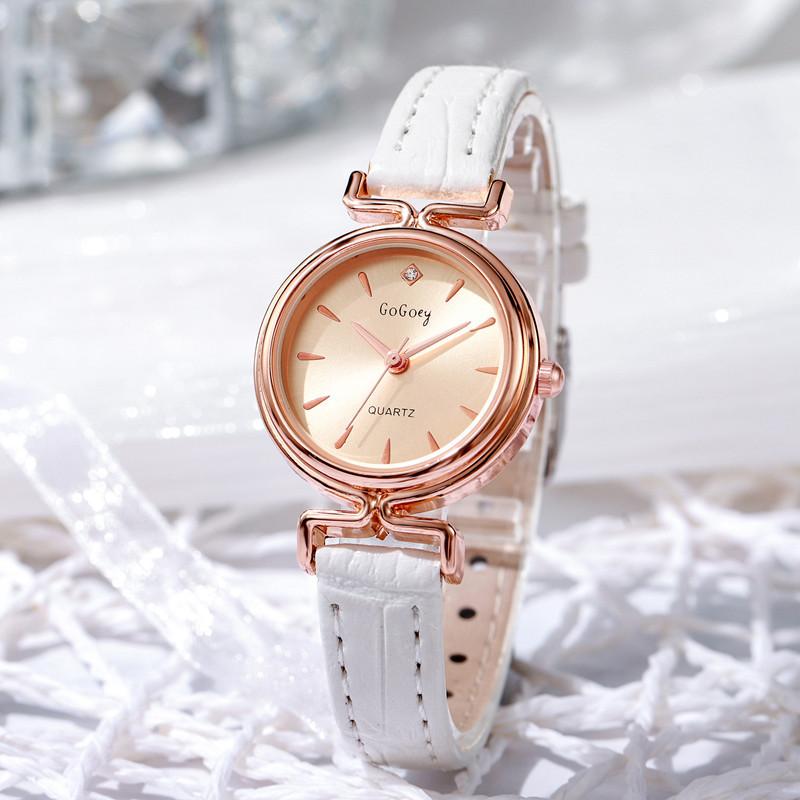 Женские кожаные часы антикварные простые женские кварцевые наручные часы женские часы подарок