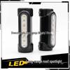 Harley Motorcycle LED Pillar Lights: White Running & Yellow Turn Signal Lights
