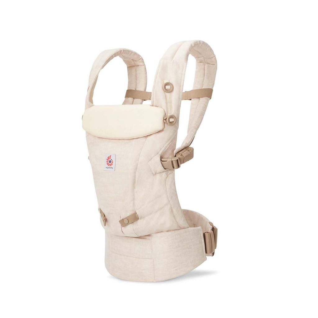 Ergobaby ADAPT Baby Perfect for Outings and CREGBCANATLIN Linen/Natural Carrier, Summer,