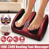 Electric Foot Massager Hot Compression Calf Shiatsu Kneading Roller Massage Heating Deep Muscle Relaxation Therapy Relieve Pain