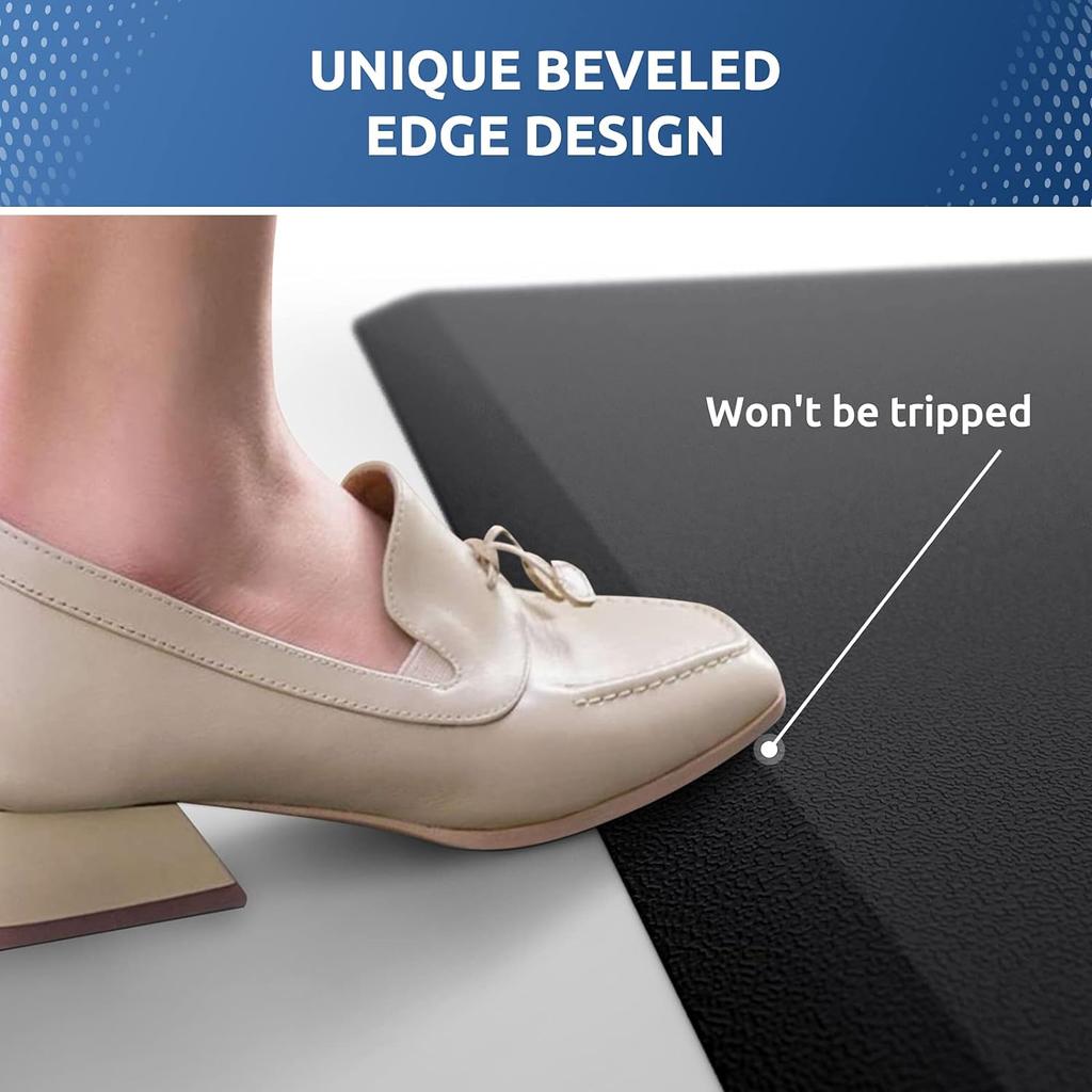 Кухонный коврик с амортизацией, противоусталостный коврик, водонепроницаемый, нескользящий, коврики для стояния и комфорта, для дома, под раковину, для офиса