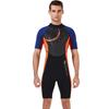 3mm Full-Body Short Sleeve Wetsuit Diving Snorkeling Surfing Water Sports Men Women Chloroprene Neoprene