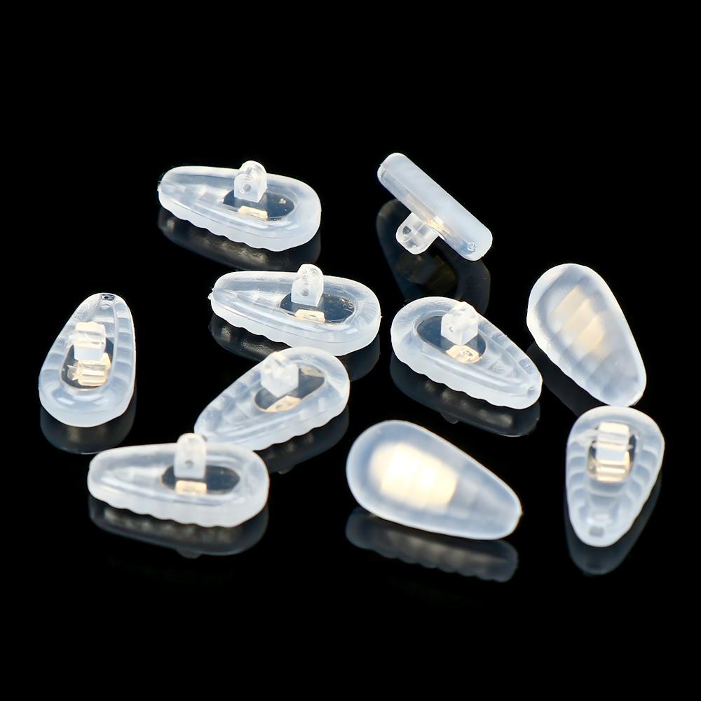 Силиконовые противоскользящие накладки на очки, аксессуары для очков, средства по уходу за глазами, силиконовые носоупоры, носоупоры для очков