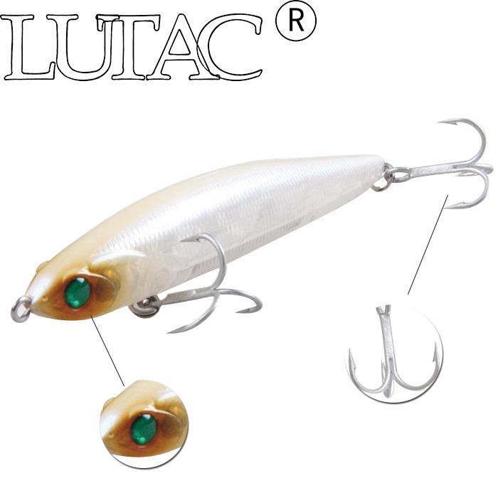 new arrival CHINA fishing shop 70mm 7g whole water pencil fishing lure with 3d eyes pencil hard lure