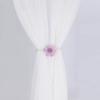 Flower Curtain Tiebacks Handmade Window Ties Creative Curtain Buckle  For Home Office Decorative
