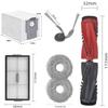 Roborock Saros10R Robot Vacuum Cleaner Replacement Parts: 2 Main Brushes, 4 Side Brushes, 4 Filters, 4 Mop Pads, and 4 Dust Bags (Compatible)