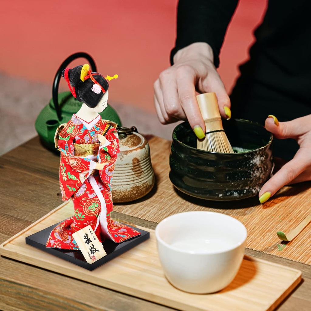 Ledmomo японская кукла танец майко кукла в японском стиле сувенирная фигурка подарок для иностранцев кукла кимоно модель куклы гейши восточная кукла