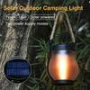 1/4pcs Solar Flame Lights Weatherproof Flame Light Solar Garden Light Solar Dancing Flame Lantern Rechargeable Camping Lamp