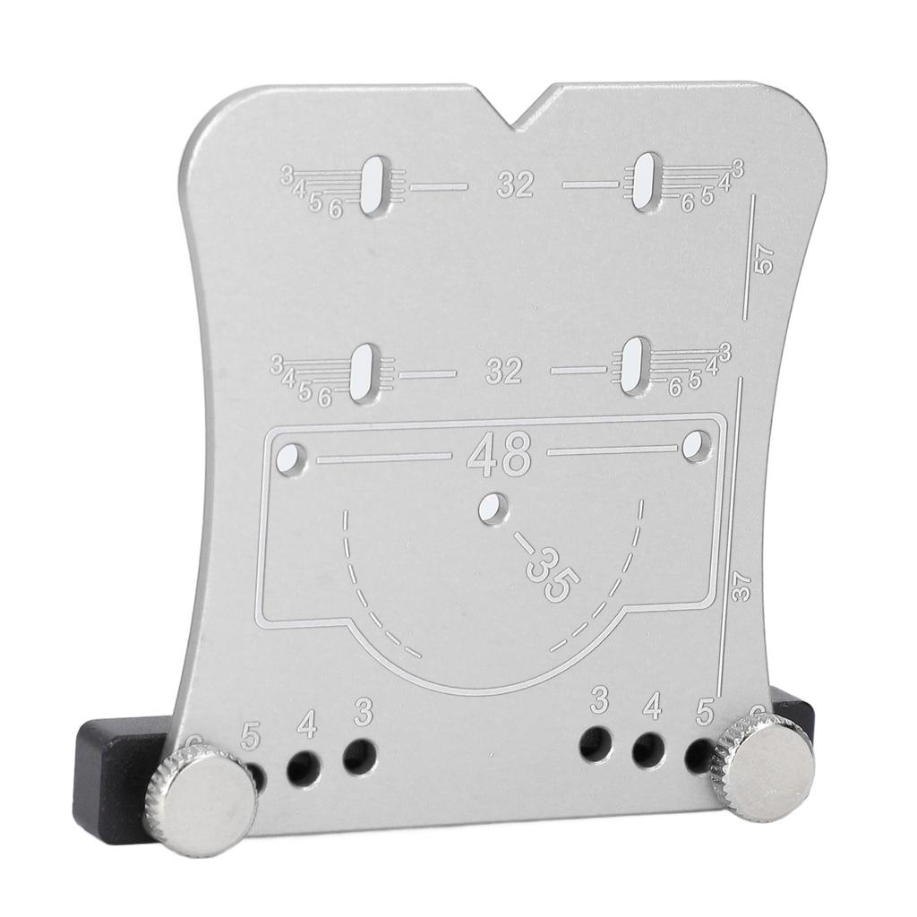 35mm Hinge Hole Opener Aluminum Alloy Quick Positioning Hinge Drilling   Locator and Drill Bit Set