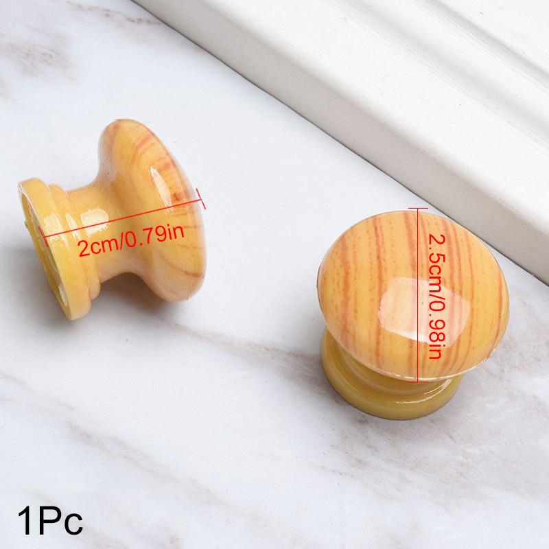Дверная ручка круглая из натурального дерева, ручка для ящика шкафа, дверные ручки для шкафа, мебельные ручки, фурнитура для кухонной мебели