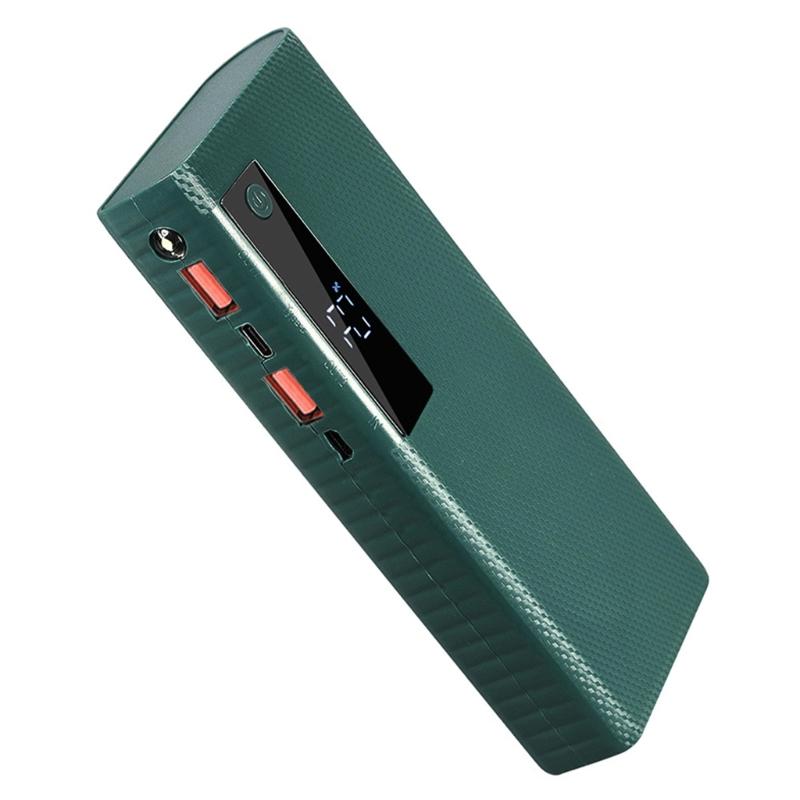 Корпус-кейс для Powerbank на 5 аккумуляторов 20650 с быстрой зарядкой, не требующий пайки, для использования на открытом воздухе, в путешествиях, в экстренных ситуациях