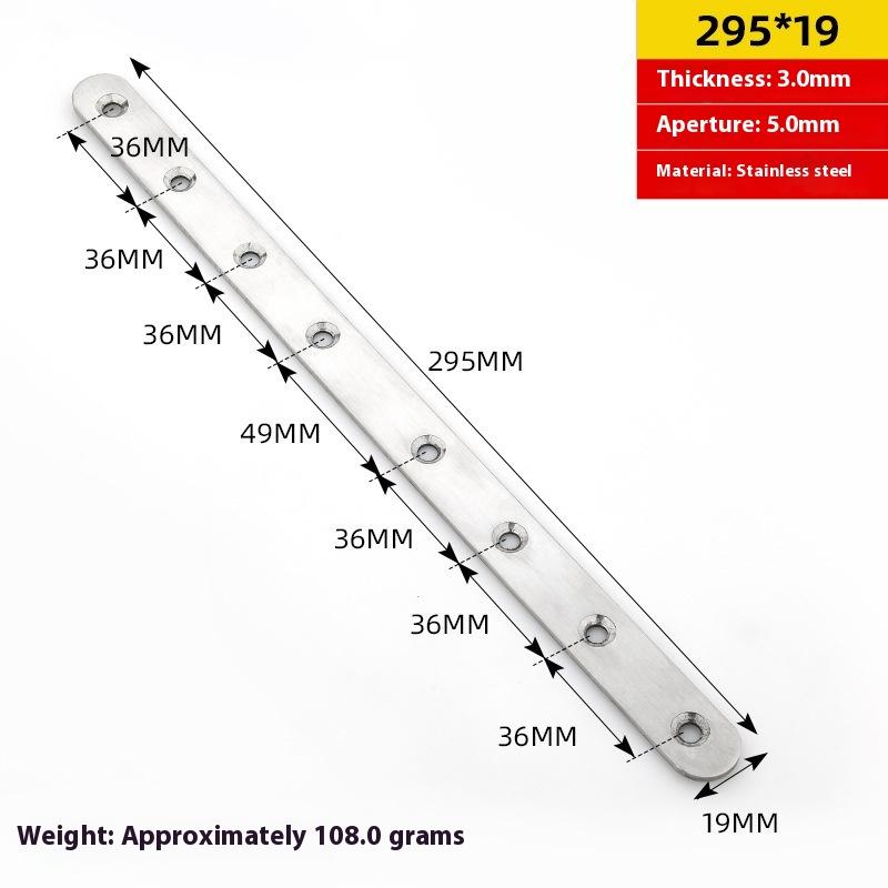 10/5/2 шт. Утолщенный угловой код из нержавеющей стали, соединитель для сращивания деревянных досок, пластина для слоев, L-образный 90-градусный прямоугольный кронштейн