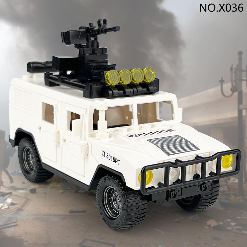 X036 Миротворец Топор-колун Внедорожник Мальчики Сборка Мелкие Детали Строительные Блоки Игрушки Детские Подарки