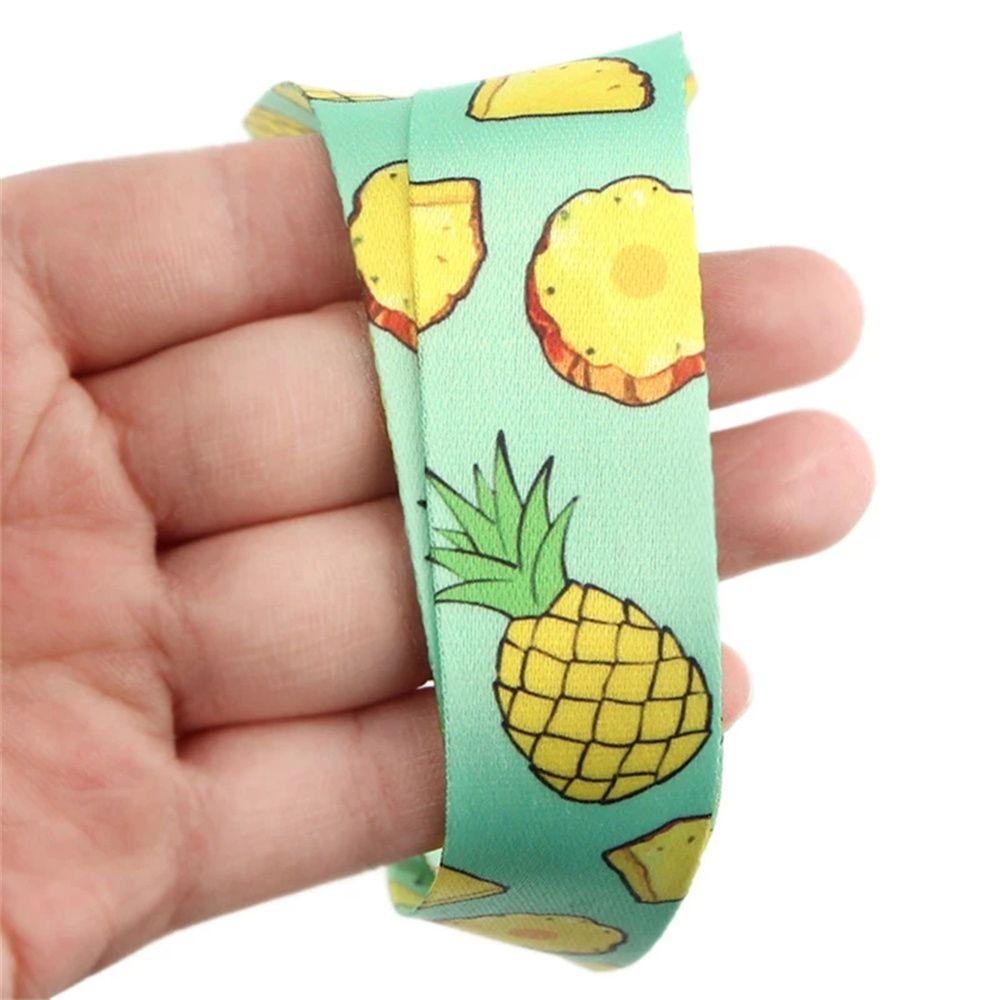 Hang Rope Webbings Ribbon Cheery Avocado Strap Phone Lanyard Cartoon Fruits Lanyard Phone Hang Rope
