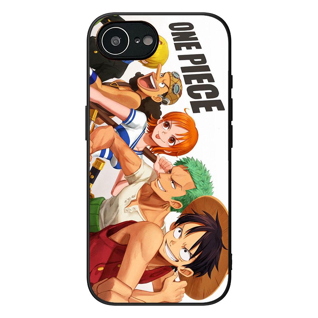 Cover for Apple iPhone 16 15 14 Plus 13 12 Mini 17 Pro Max + ProMax 16E Air Phone Case Roronoa One Pieces Luffy Zoro