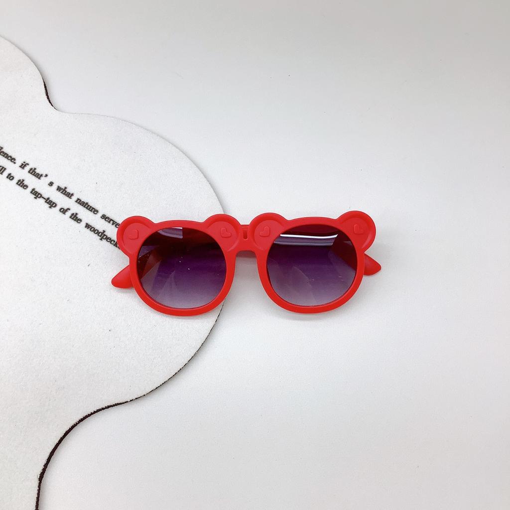 Детские солнцезащитные очки Love Bear для девочек, солнцезащитные очки, симпатичные, защита от ультрафиолета, солнцезащитные очки для мальчиков, Tide