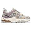 Skechers DLites 3.0 Спортивные кроссовки для образа жизни с сеткой и кожей, низкие, женские, Серый Фиолетовый Бежевый 896150-GYPR