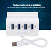4 Port USB Hub Multiple Interfaces OTG Hub Adapter For Phone Tablet Desktop