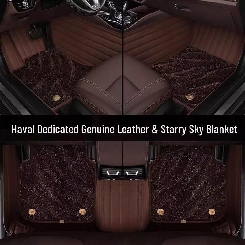 2023 Great Wall Pao Genuine Leather Floor Mats (Fully Enclosed)