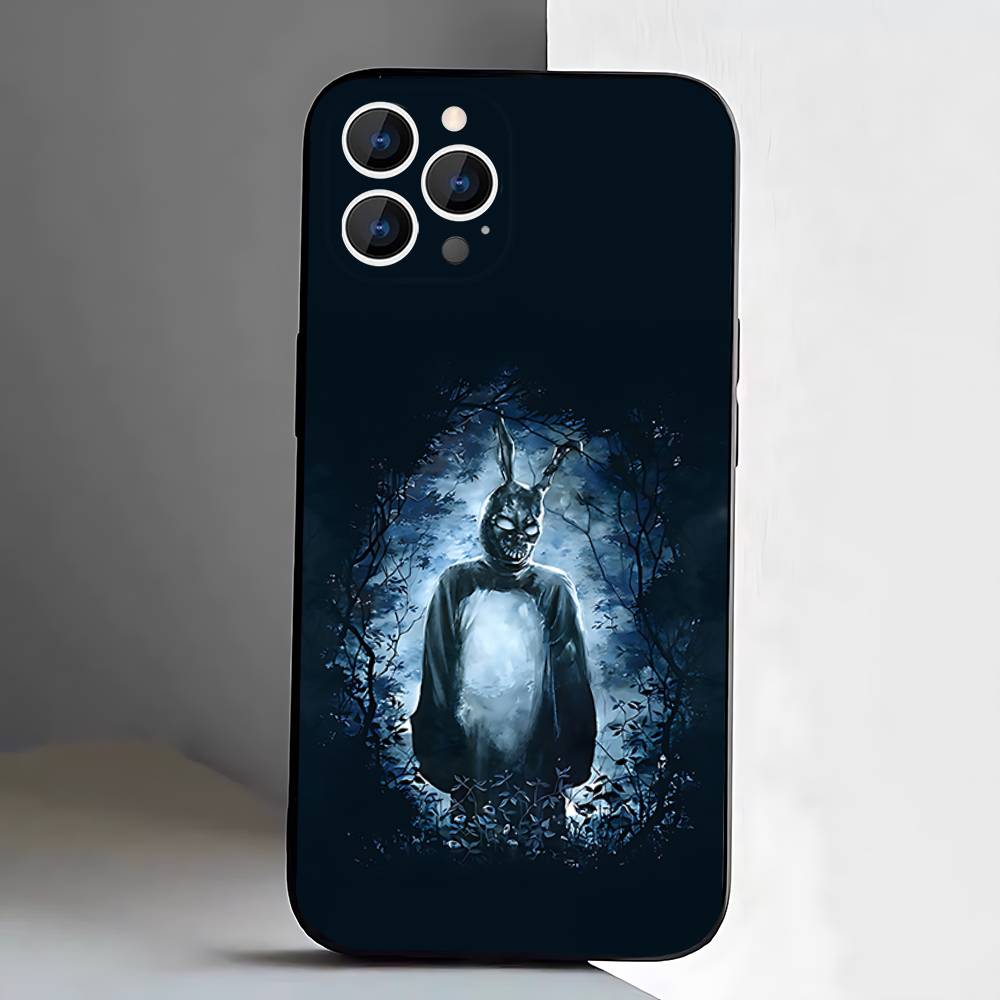 Чехол для телефона D-Donnie Darko для iPhone 17,16,15,14,13,12,11,Pro,XS,Max,XR,Plus,E,SE4,Mini Черный Мягкий Чехол
