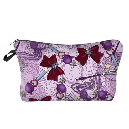 Популярная портативная сумка-карандаш с квадратным узором для девочек