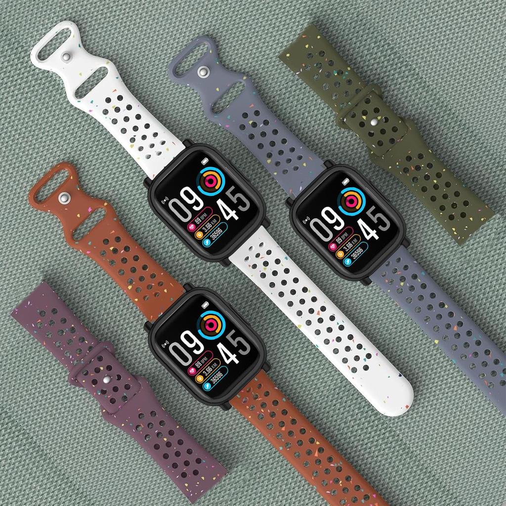 Ремешок+Чехол для Xiaomi Redmi Watch 5 active 5 Lite Защита Полное Покрытие Экрана ТПУ Мягкий Корпус и Силиконовый Дышащий Спортивный Ремешок