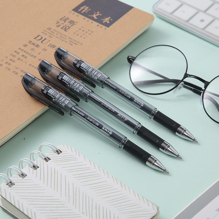 Ручка-пуля Morning Light K3704 черного цвета 0,5 мм для студентов и офисного использования