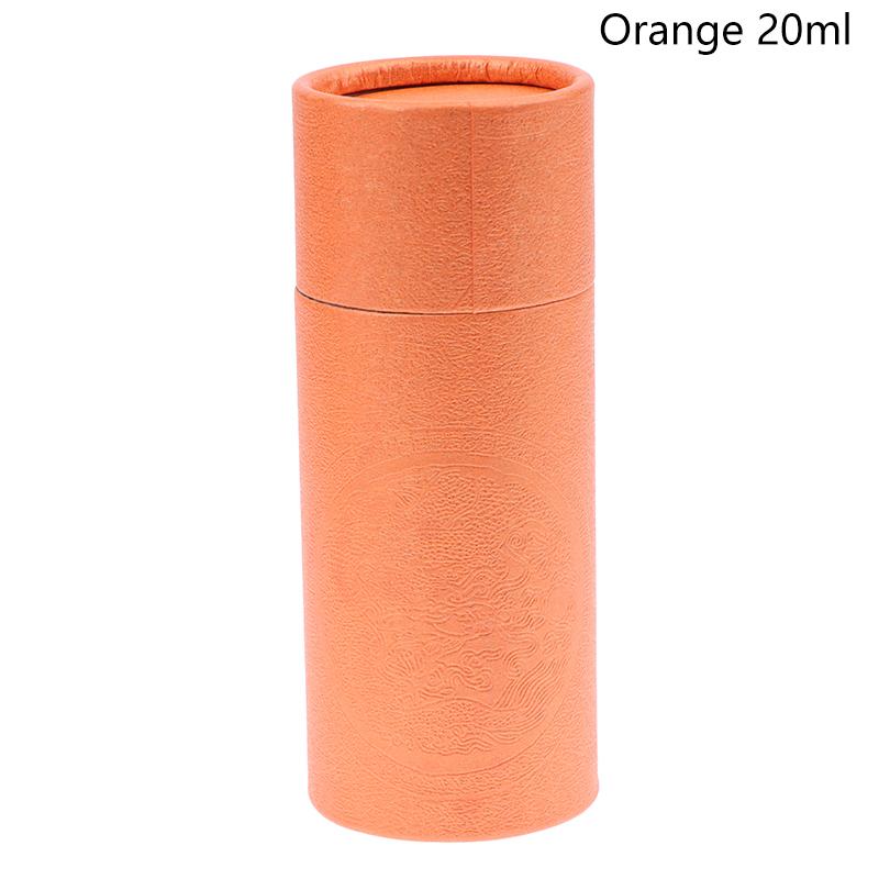 Круглая картонная подарочная коробка Упаковка для флаконов косметических эфирных масел Упаковка для помады Упаковка для духов Коробки из крафт-бумаги