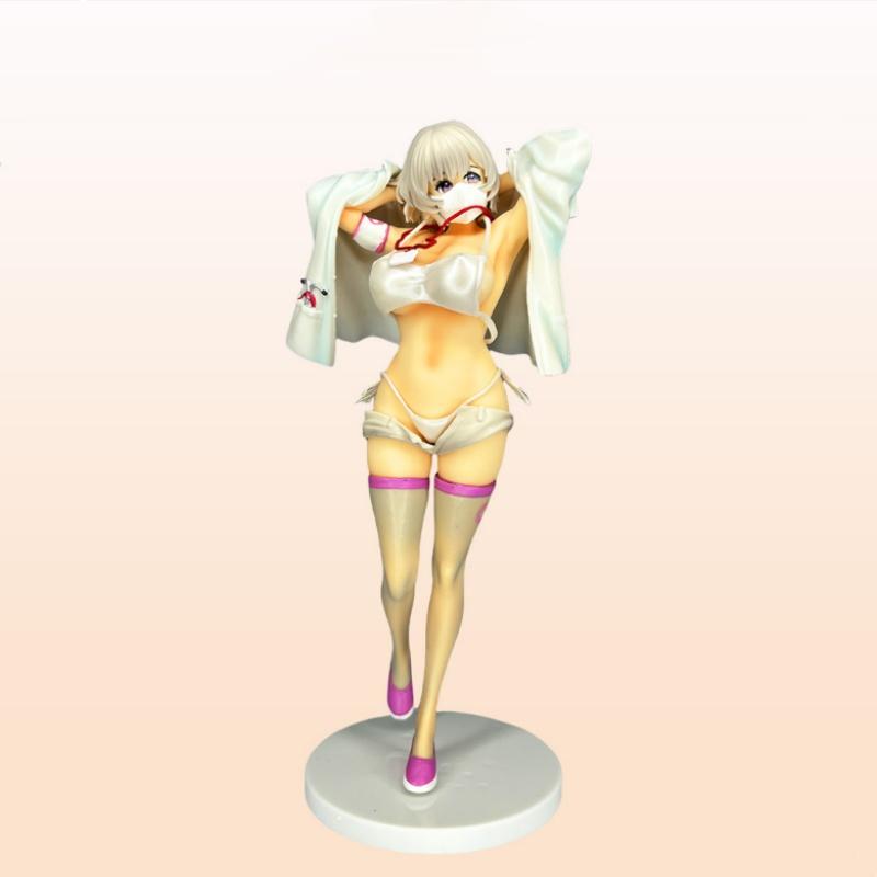 27 см Коллекция Creators Аниме Hotvenus Nurse Hoshikawa Chigusa Сексуальная Девушка ПВХ Фигурка Коллекционная Модель Игрушка
