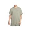 Sportswear Swoosh Premium Essentials Minimalist Fashion Versatile Classic Pocket Short Sleeve T-Shirt Men Tops Light-Army-Green DQ9296-320