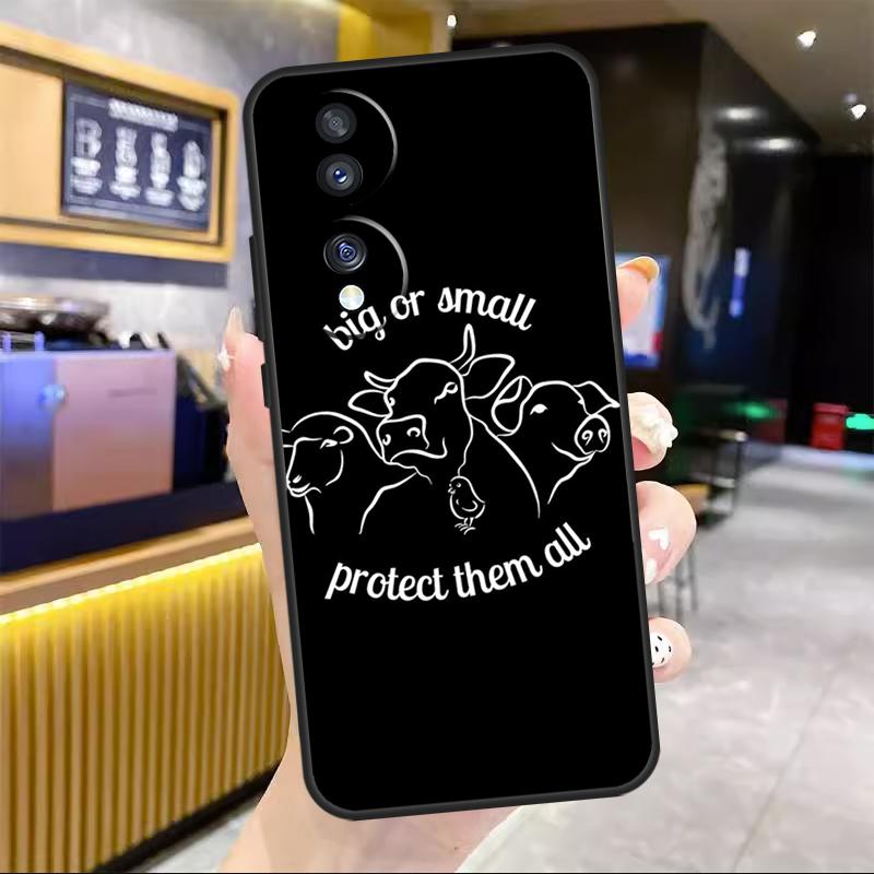 Vegan Inspiration For Honor Magic 7 Lite 5 6 8 Pro Case For Honor Win RT X9c X9a X9b X8b X8c 200 400 50 70 90