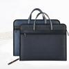 Large Capacity A4 File Bag Waterproof Laptop Handbag Canvas Briefcase School/Work Supplies