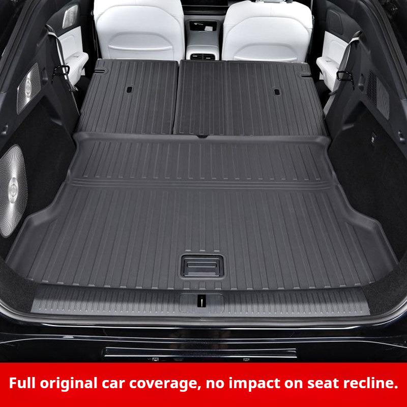 Fit For XPeng G6 2023-2025 Car TPE Eco Friendly Trunk Mat Seat Back Mat Interior Modification
