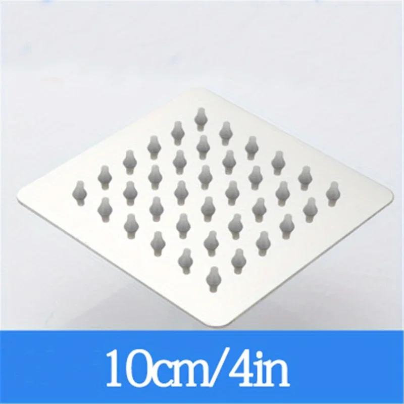 Душевая лейка Ультратонкая Под давлением Водопадный Дождевой душ Аксессуары для ванной комнаты Нержавеющая сталь Верхний распылитель