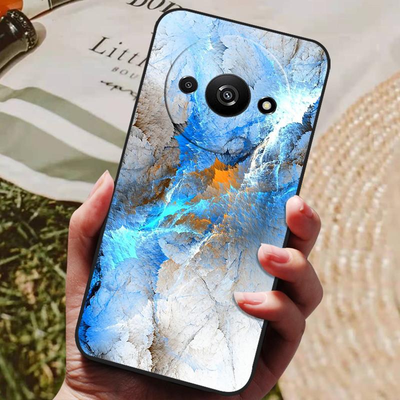 Чехол для Xiaomi Redmi A3, роскошный силиконовый чехол для телефона Redmi A3, полностью защитный чехол для Redmi A3 A 3 6.71" с мультяшным рисунком.