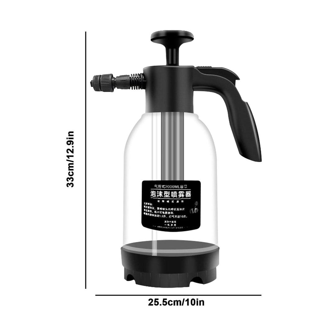 2л распылитель пены для мойки автомобилей, ручная пенная лейка, распылитель давления воздуха, пластиковая бутылка для дезинфекции, инструменты для чистки автомобиля