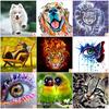 Round Diamond Rhinestones 5D DIY Diamond Painting for Home Wall Decor 9.8 X 9.8 Inches