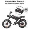 C93 E-Bike 2000W48V23AH Battery Mountain aldault Electric Bike 20 * Inch Fat fire Motorcycle e-Bike
