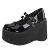 Women Pumps Mary Jane Super High Heel Platform Wedge Spring Ladies Sandals Belt Buckle Classic Sweet Punk Female Lolita Shoes