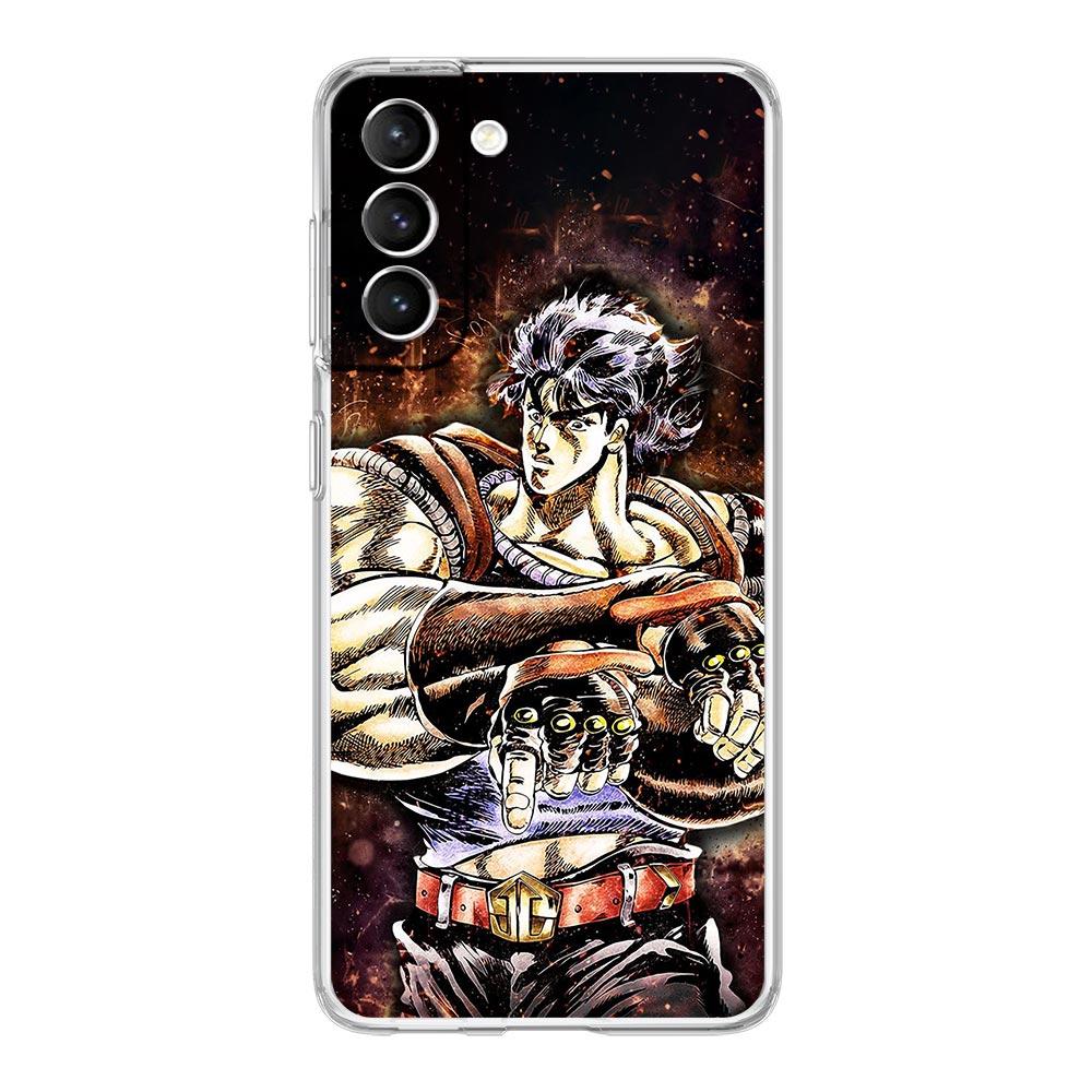 Чехол для телефона Jojo Bizarre Adventure для Samsung Galaxy S22 5G S20 Ultra S21 FE 5G S10E S9 S8 S10 Plus Note 20 10, прозрачная задняя крышка