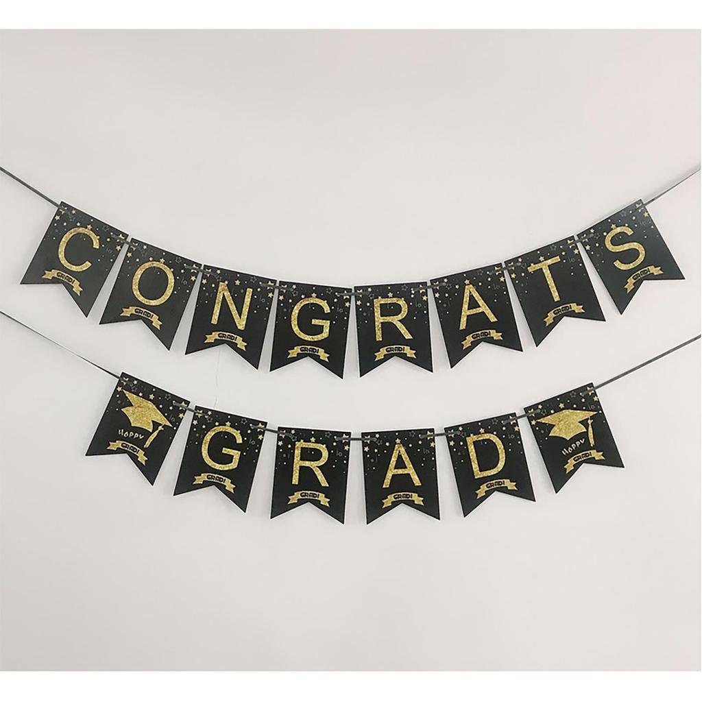 Выпускной баннер 2023, баннер с овсянкой, декоративный флаг, принадлежности для выпускного вечера