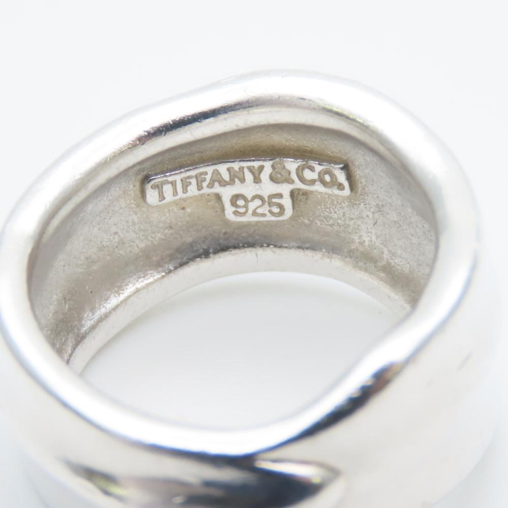 Used TIFFANY&Co. Ring Leaf EU#50.5 Silver925 8.37g Silver Accessories