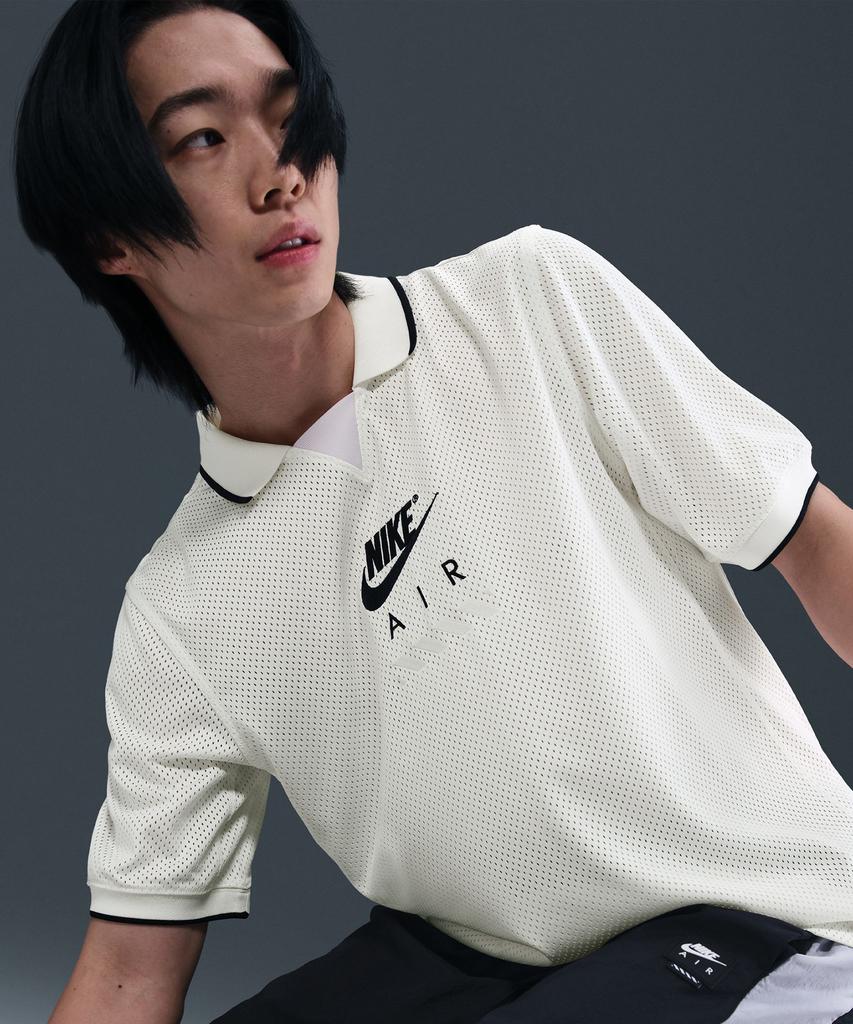 NIKE Air Football Jersey - Sail: Black / Hj0304-133