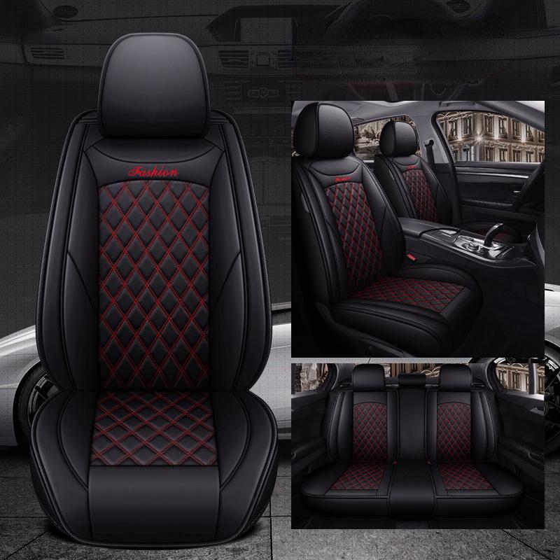 Высококачественные чехлы на автомобильные сиденья из искусственной кожи, подушка для сиденья спереди и сзади, разделенная защита скамейки, универсальная, подходит для авто, грузовика, фургона, внедорожника