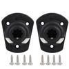 2pcs Kayak Mount Base Replacement Fishing Rod Accessories with Mounting Screws