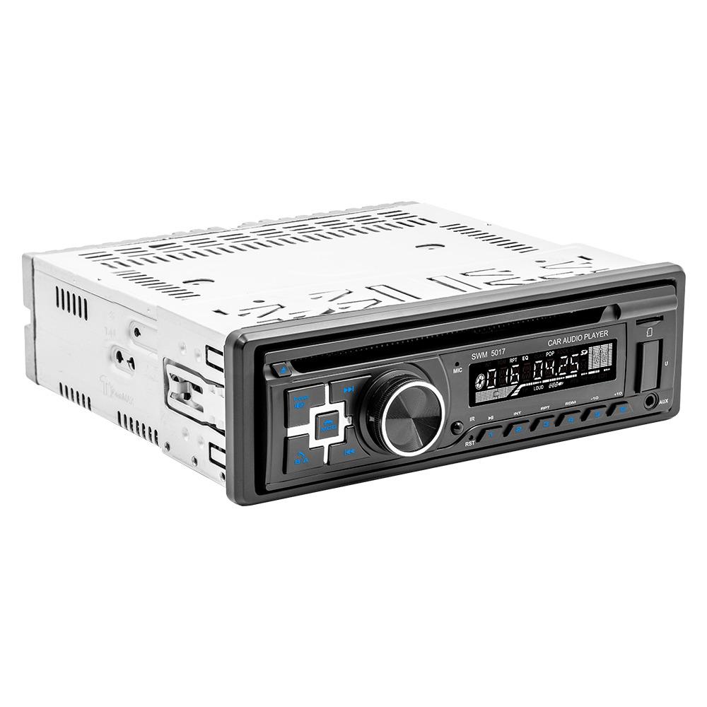 1Din автомобильный DVD-плеер универсальный мультимедийный Bluetooth музыкальный эквалайзер стерео USB TF карта FM AM авторадио AUX вход MP3-плеер