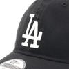 [New Era] Детская кепка MLB LA черная МОЛОДЕЖНАЯ 52-56 см МОЛОДЕЖНАЯ 920 WASHED LOSDOD BLK WHI 25J